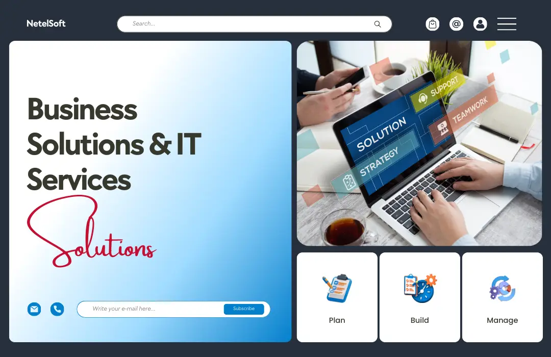 Business Solutions IT Service - By NetelSoft