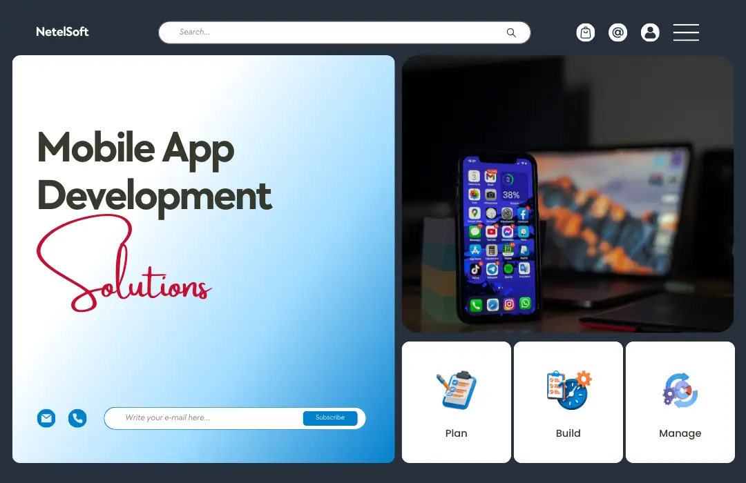 Mobile App Development Solutions - NetelSoft