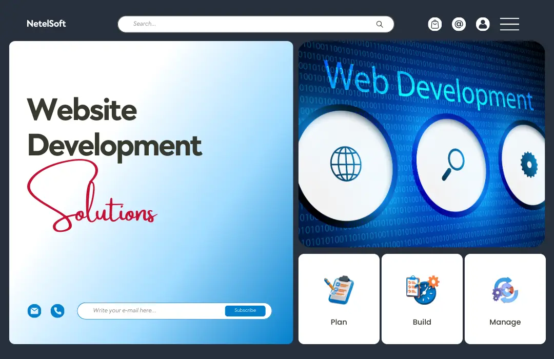 Website Development Solutions - NetelSoft